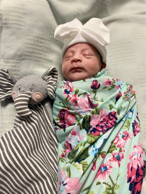 Baby Alori Joh is first Kings County baby of the new year.